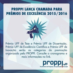 Proppi prêmios de excelência